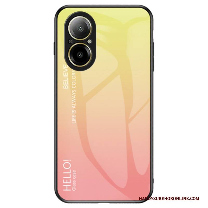 Hülle Für Realme C67 Gehärtetes Glas