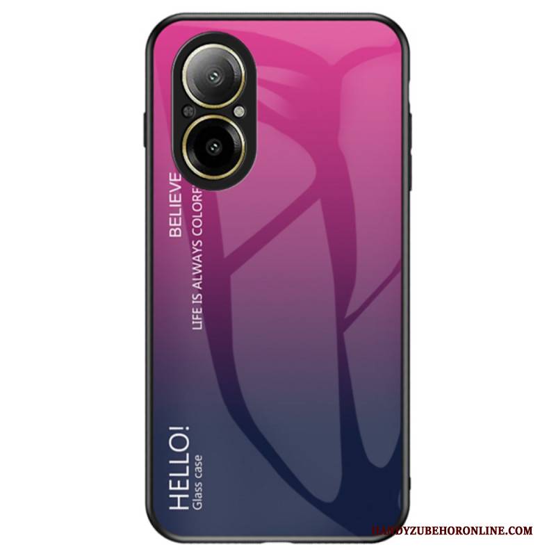 Hülle Für Realme C67 Gehärtetes Glas