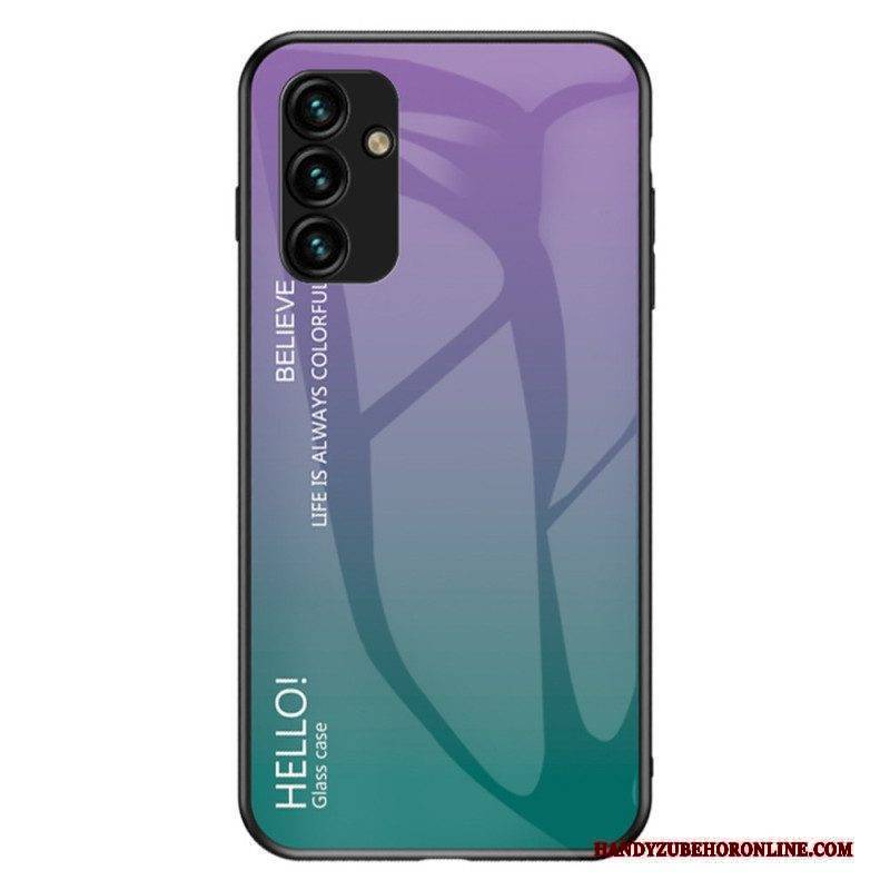 Hülle Für Samsung Galaxy A14 / A14 5G Gehärtetes Glas Hallo