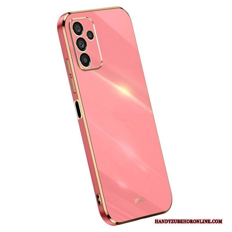 Hülle Für Samsung Galaxy A14 / A14 5G Silikon-goldkanten