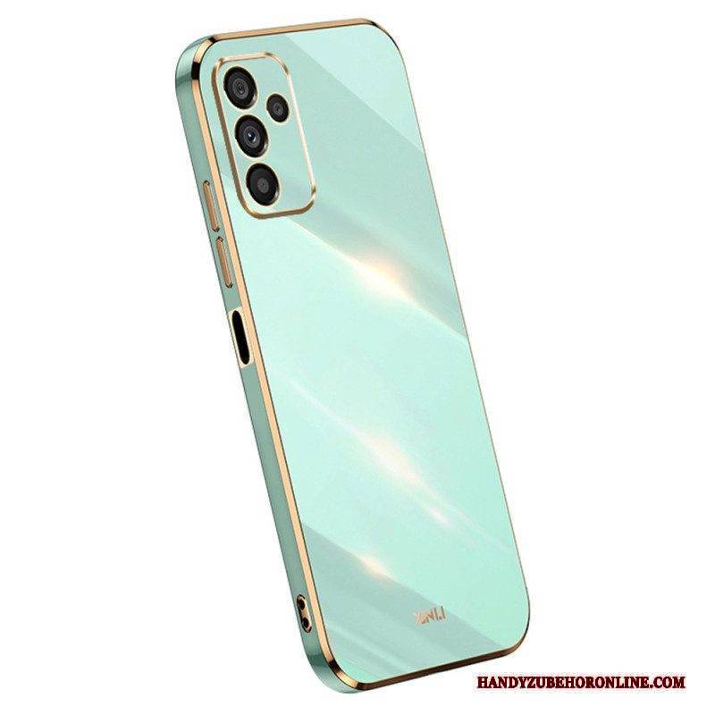 Hülle Für Samsung Galaxy A14 / A14 5G Silikon-goldkanten