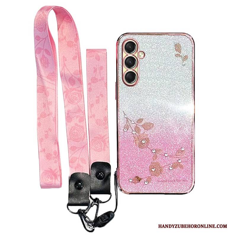 Hülle Für Samsung Galaxy A17 4g / 5g Kadem Strass-ringbänder