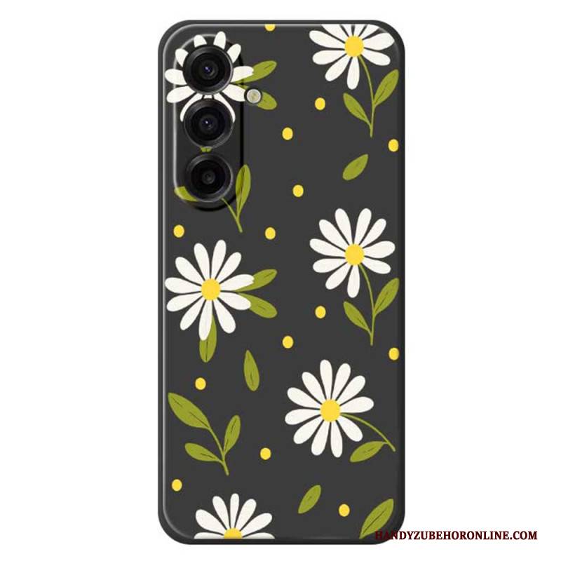 Hülle Für Samsung Galaxy A17 4g / 5g Weiße Blumen