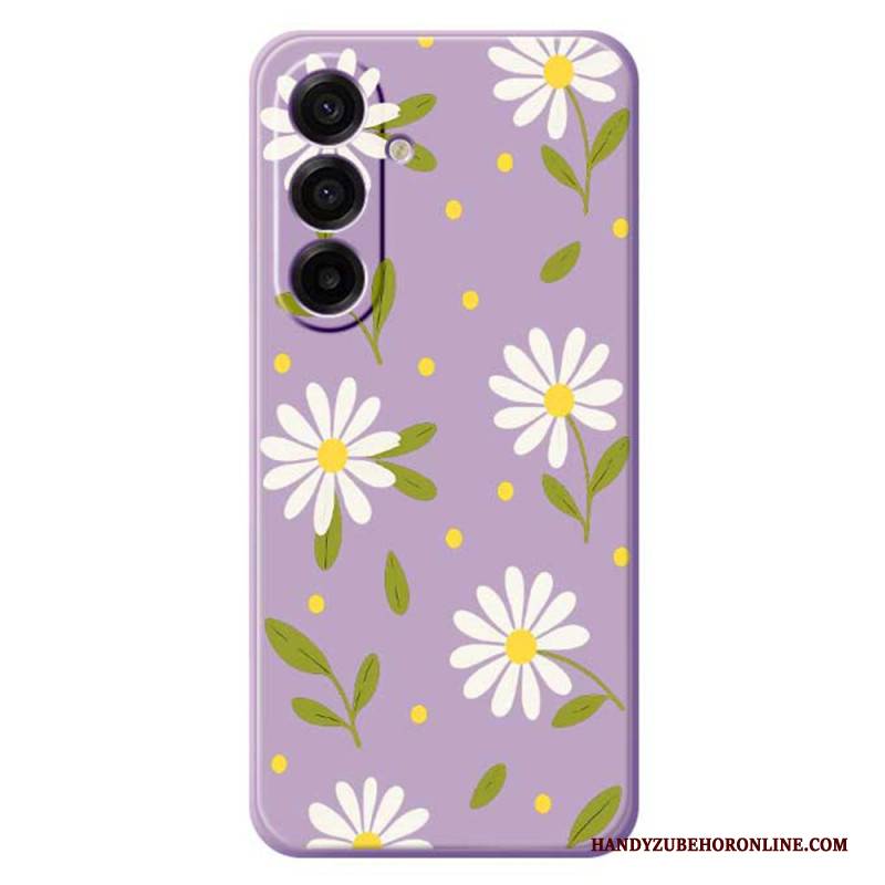 Hülle Für Samsung Galaxy A17 4g / 5g Weiße Blumen