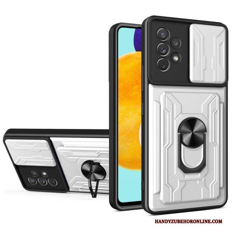 Hülle Für Samsung Galaxy A53 5G Design-kartenhalter Und Linsenschutz