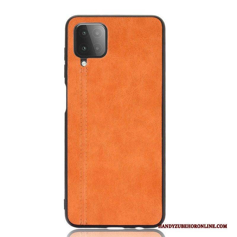 Hülle Für Samsung Galaxy M12 / A12 Couture-ledereffekt