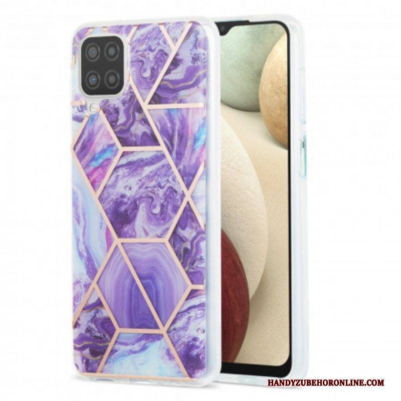 Hülle Für Samsung Galaxy M12 / A12 Ultra-design-marmor