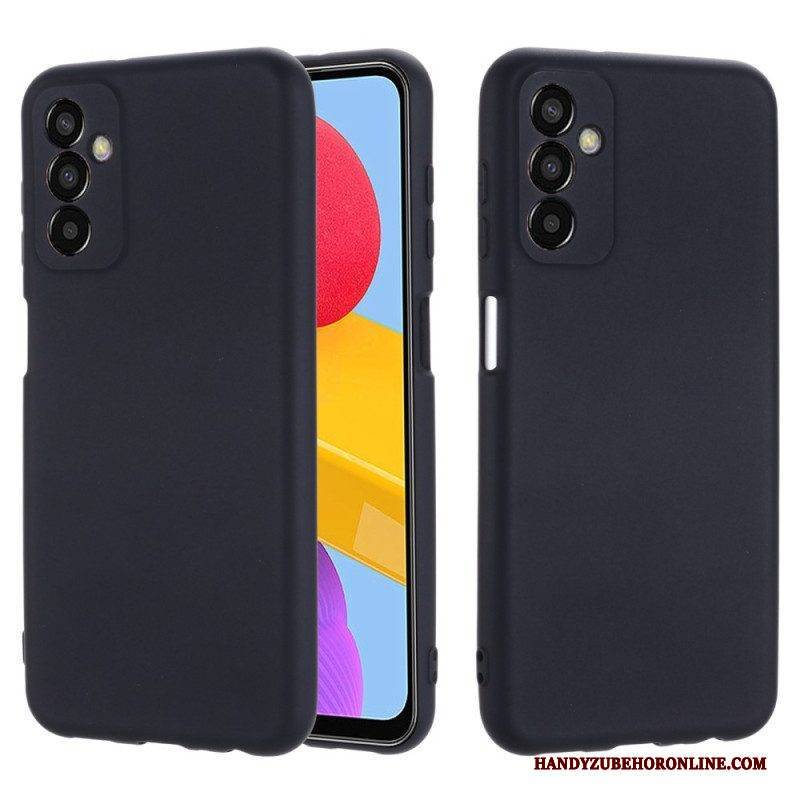 Hülle Für Samsung Galaxy M13 Flüssigsilikon Mit Lanyard