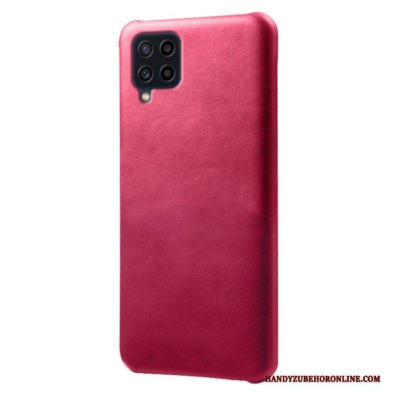 Hülle Für Samsung Galaxy M32 Ksq-ledereffekt