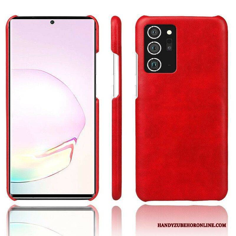 Hülle Für Samsung Galaxy Note 20 Ultra Ksq-ledereffekt