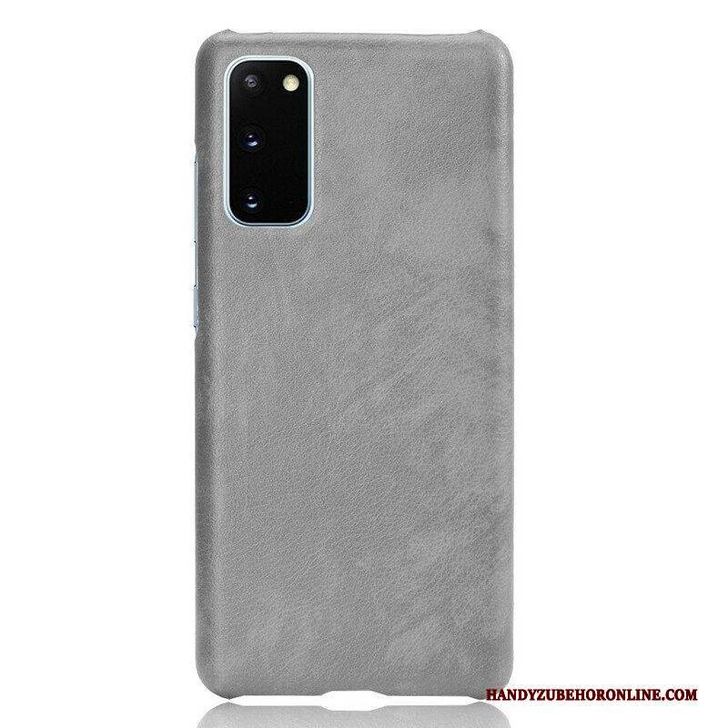 Hülle Für Samsung Galaxy S20 FE Leder-styling