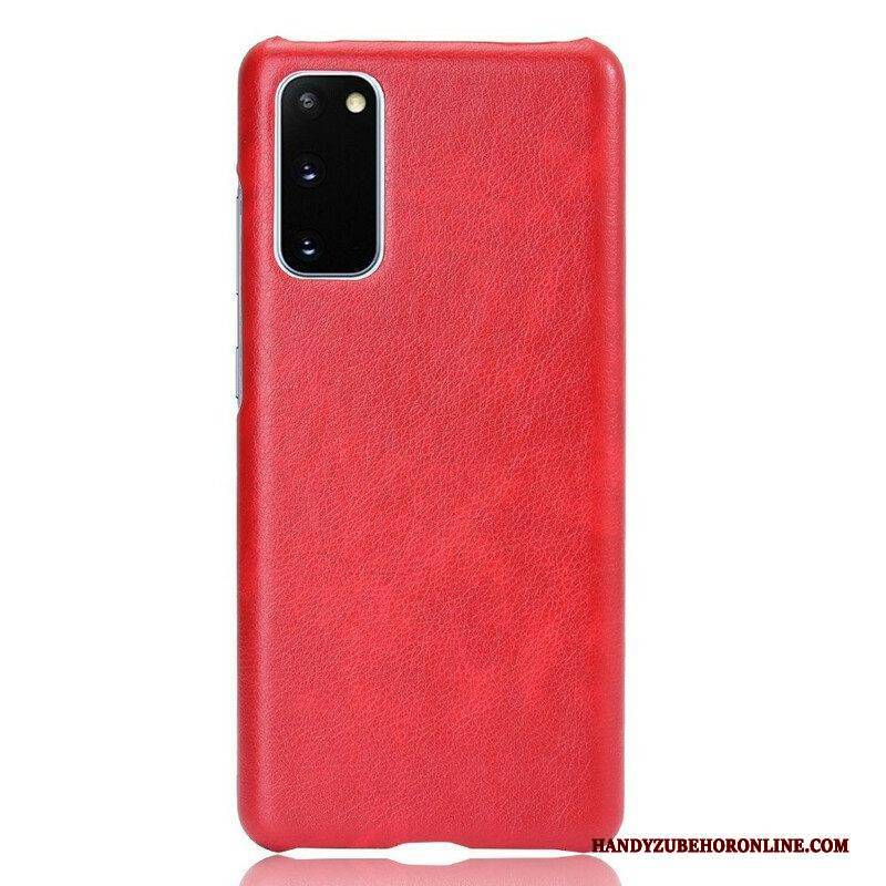 Hülle Für Samsung Galaxy S20 FE Leder-styling