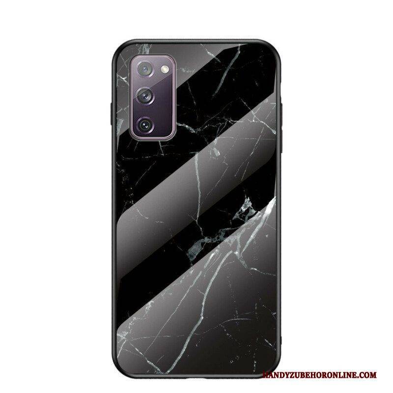 Hülle Für Samsung Galaxy S20 FE Premium-farbiges Gehärtetes Glas
