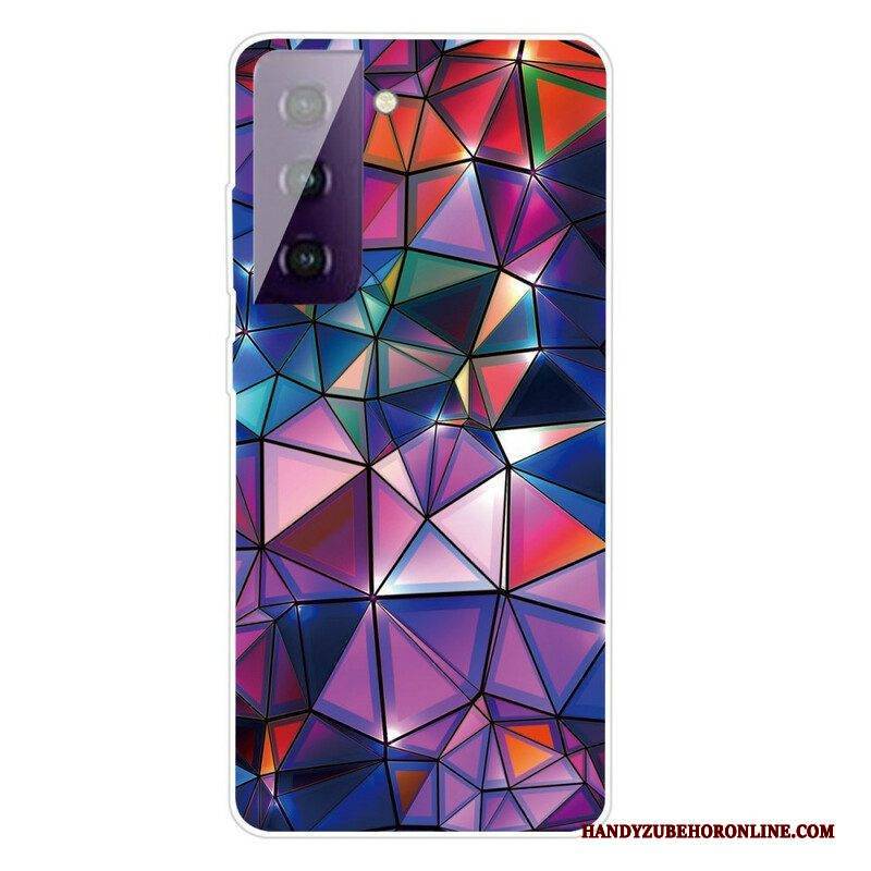 Hülle Für Samsung Galaxy S21 FE Flexible Geometrie