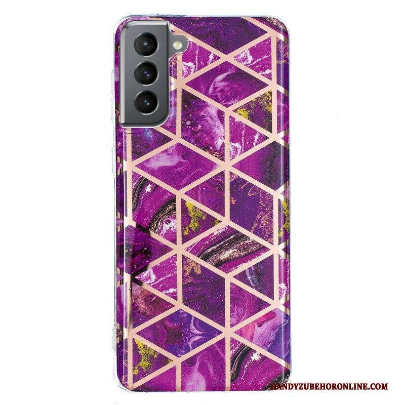 Hülle Für Samsung Galaxy S21 FE Ultra-design-marmor
