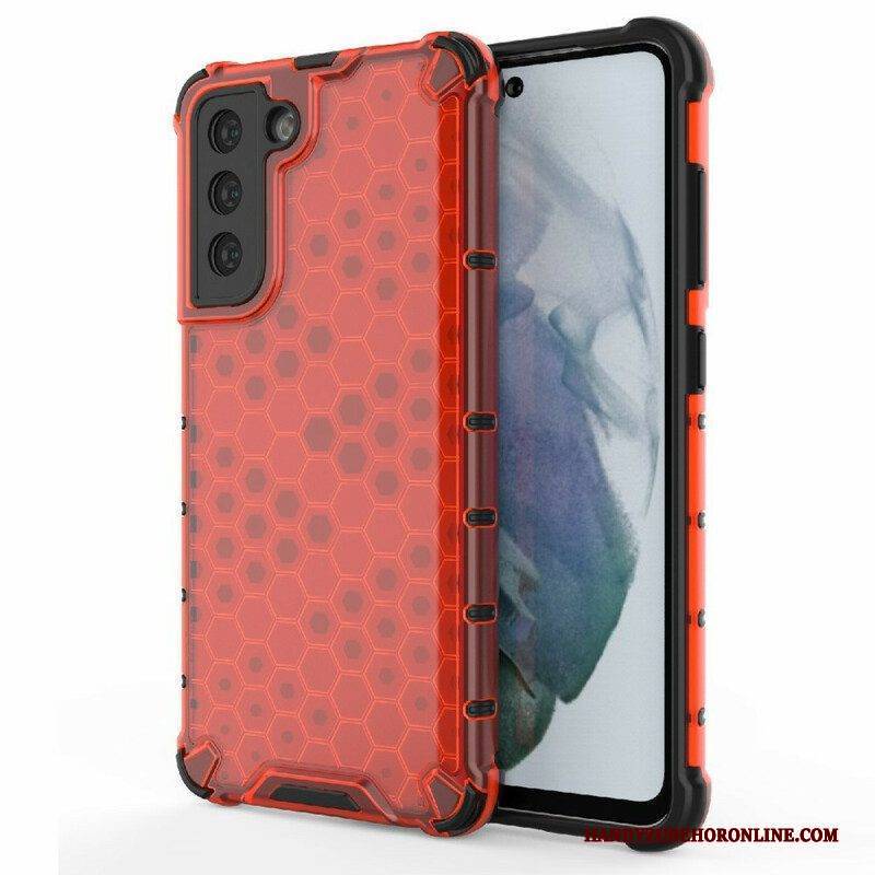 Hülle Für Samsung Galaxy S21 FE Wabenstil