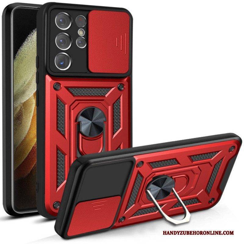 Hülle Für Samsung Galaxy S21 Ultra 5G Designer-objektivhalter Und -schutz