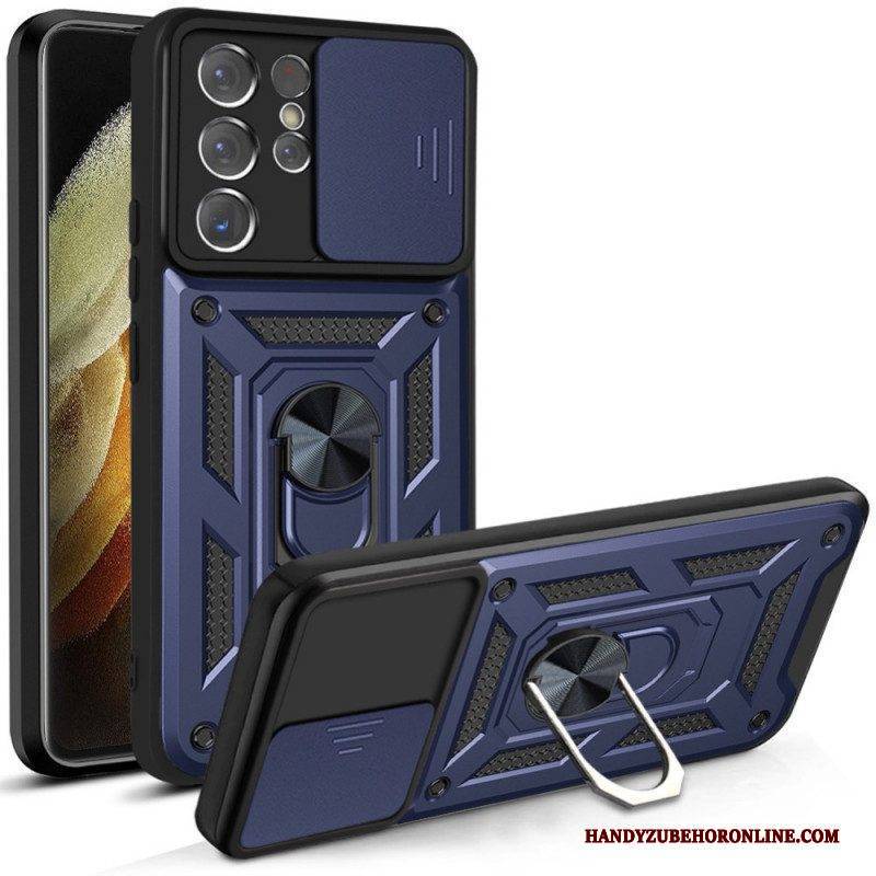Hülle Für Samsung Galaxy S21 Ultra 5G Designer-objektivhalter Und -schutz