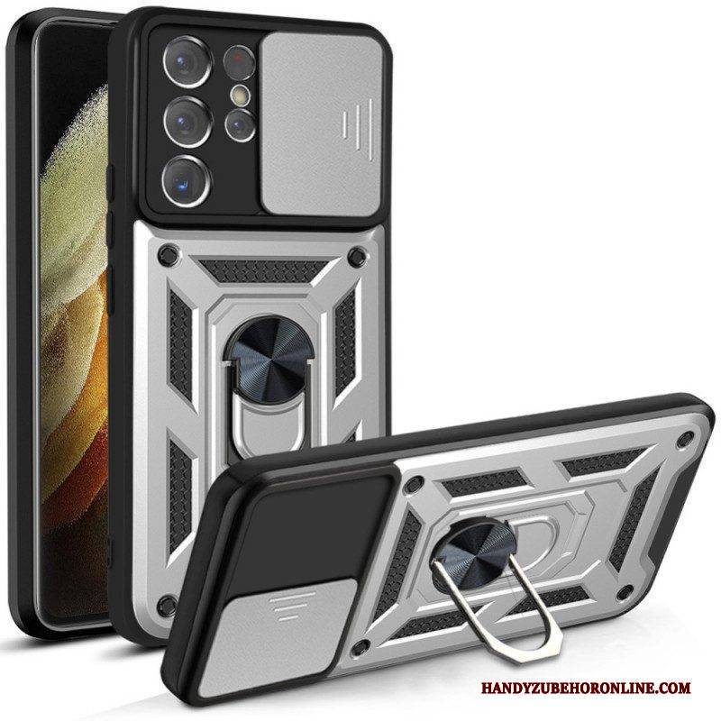 Hülle Für Samsung Galaxy S21 Ultra 5G Designer-objektivhalter Und -schutz