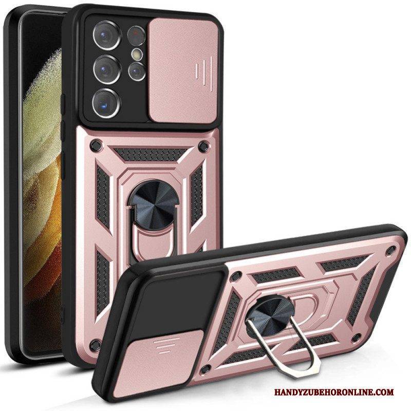 Hülle Für Samsung Galaxy S21 Ultra 5G Designer-objektivhalter Und -schutz