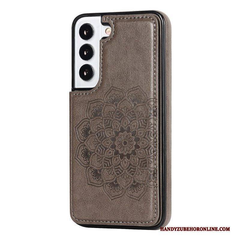 Hülle Für Samsung Galaxy S22 5G Kartenhalter Mit Mandala-print