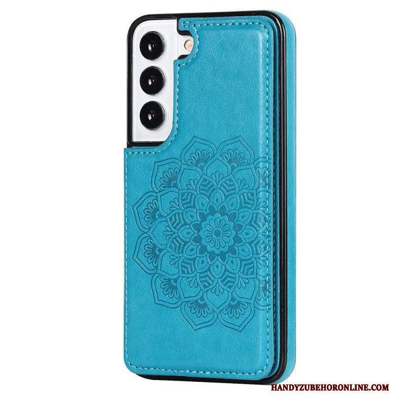 Hülle Für Samsung Galaxy S22 5G Kartenhalter Mit Mandala-print