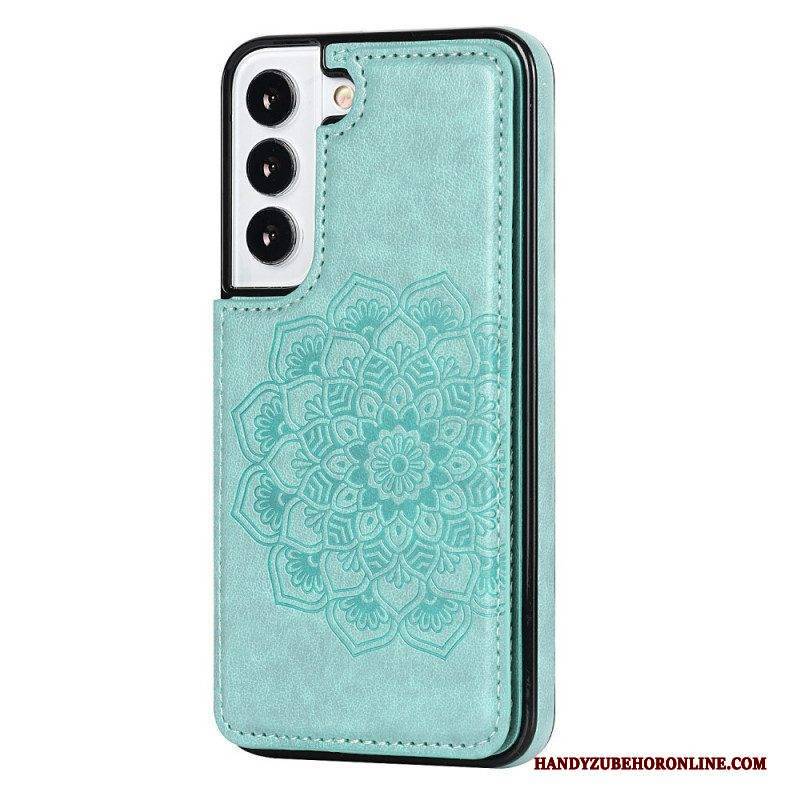 Hülle Für Samsung Galaxy S22 5G Kartenhalter Mit Mandala-print