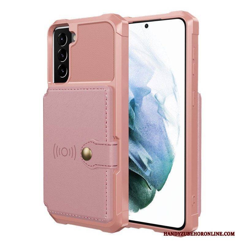 Hülle Für Samsung Galaxy S22 5G Multifunktionaler Kartenhalter