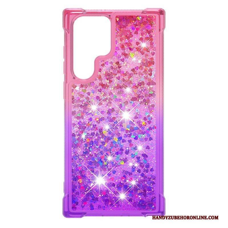 Hülle Für Samsung Galaxy S22 Ultra 5G Paillettenfarben