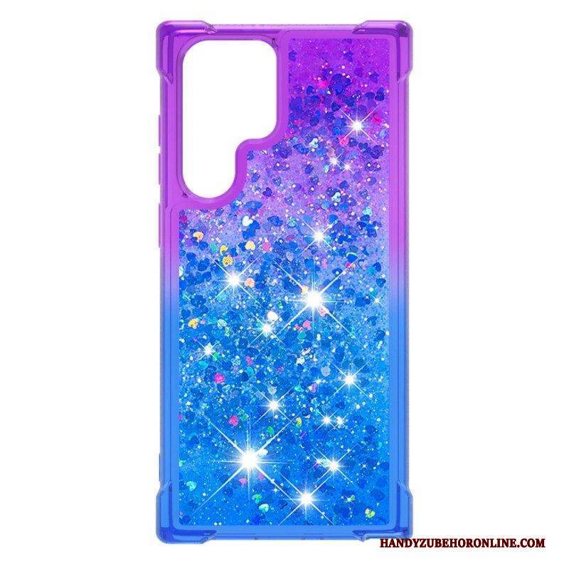 Hülle Für Samsung Galaxy S22 Ultra 5G Paillettenfarben