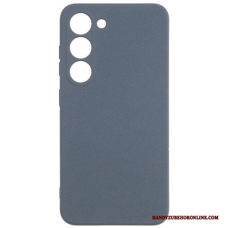 Hülle Für Samsung Galaxy S23 5G Flexible Silikonmatte