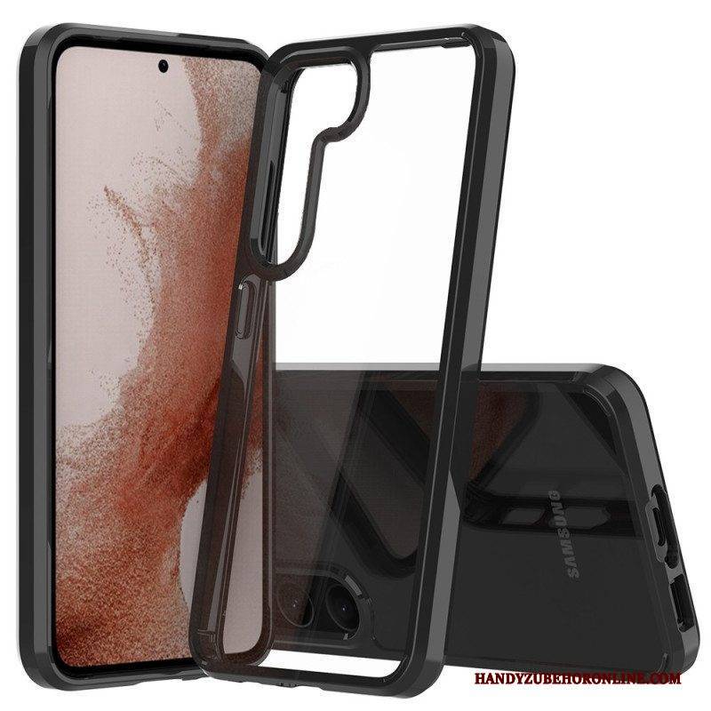 Hülle Für Samsung Galaxy S23 5G Transparenter Anti-vergilbungsschutz