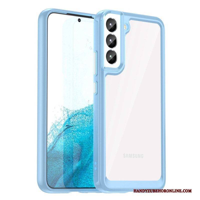 Hülle Für Samsung Galaxy S23 Plus 5G Hybride Farbige Kanten