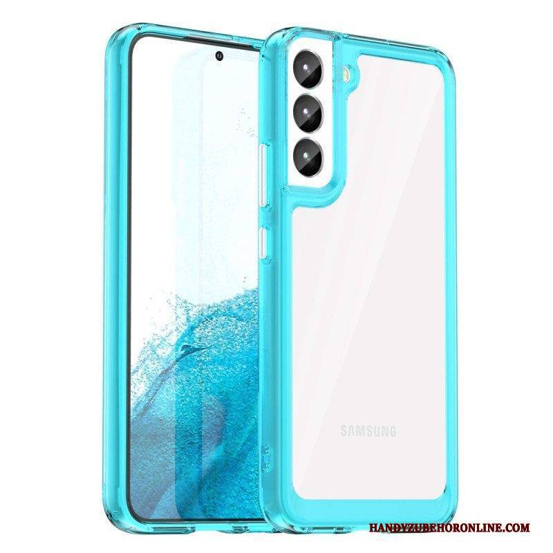 Hülle Für Samsung Galaxy S23 Plus 5G Hybride Farbige Kanten