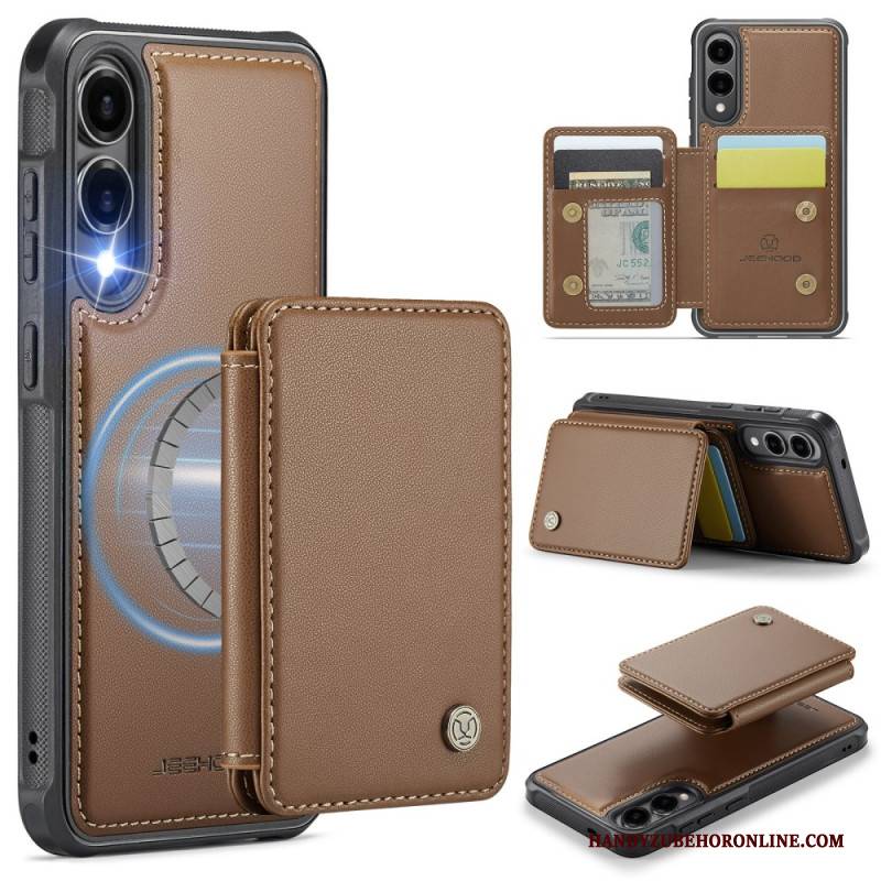 Hülle Für Samsung Galaxy S25 5g Edge Abnehmbarer Jeehood Magnetkartenhalter