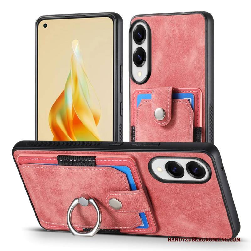 Hülle Für Samsung Galaxy S25 5g Edge Kartenhalter Und Ringhalter