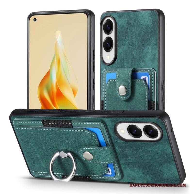 Hülle Für Samsung Galaxy S25 5g Edge Kartenhalter Und Ringhalter