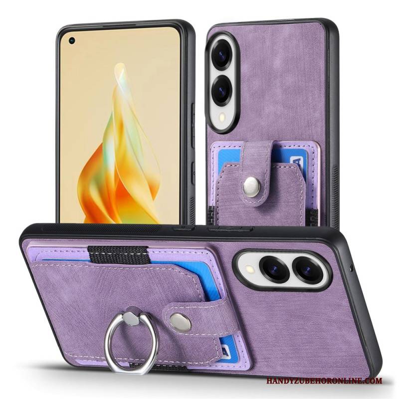 Hülle Für Samsung Galaxy S25 5g Edge Kartenhalter Und Ringhalter