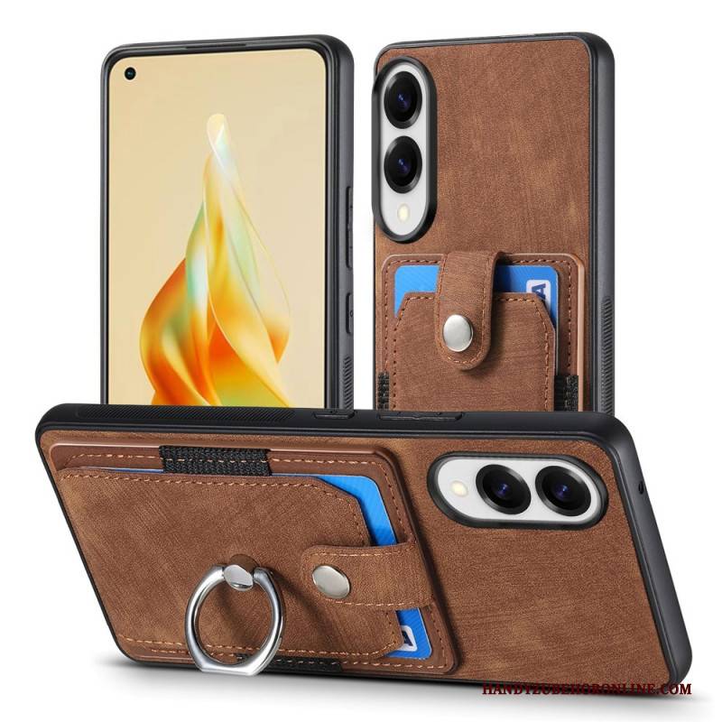 Hülle Für Samsung Galaxy S25 5g Edge Kartenhalter Und Ringhalter