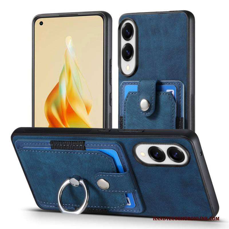 Hülle Für Samsung Galaxy S25 5g Edge Kartenhalter Und Ringhalter