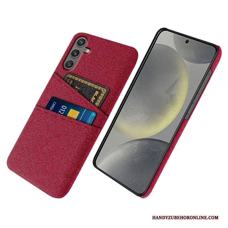 Hülle Für Samsung Galaxy S25 5g Kartenhalter Aus Stoff