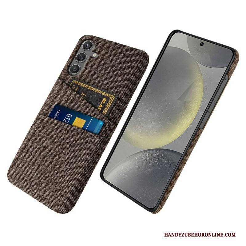 Hülle Für Samsung Galaxy S25 5g Kartenhalter Aus Stoff