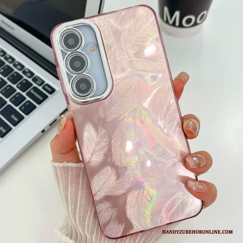 Hülle Für Samsung Galaxy S25 5g Perlmuttglanz Mit Schutzfolie