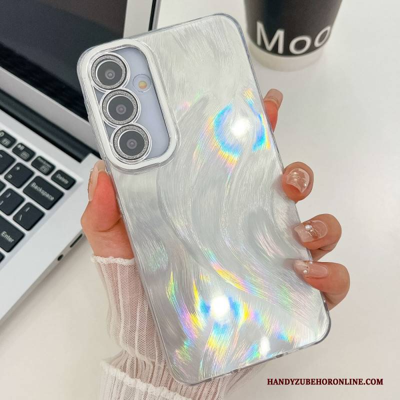 Hülle Für Samsung Galaxy S25 5g Perlmuttglanz Mit Schutzfolie