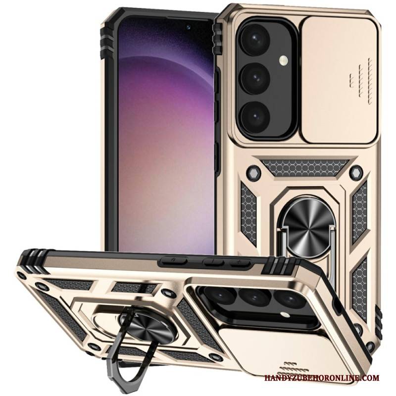 Hülle Für Samsung Galaxy S25 5g Ringhalter Und Objektivschutz