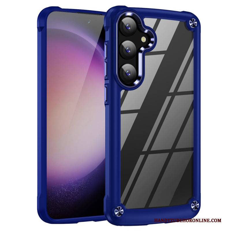 Hülle Für Samsung Galaxy S25 5g Transparent Mit Silikonkanten