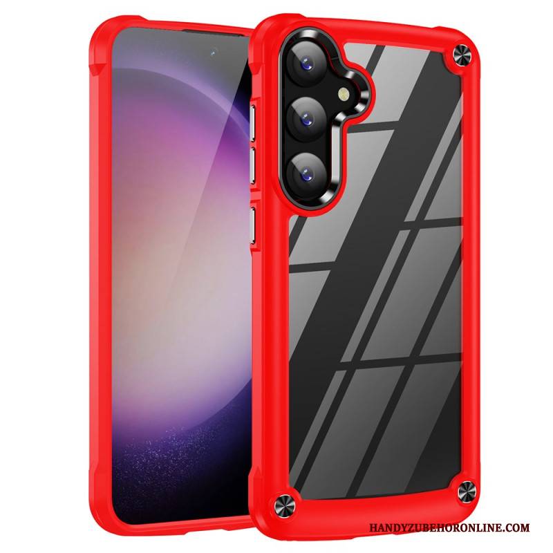 Hülle Für Samsung Galaxy S25 5g Transparent Mit Silikonkanten