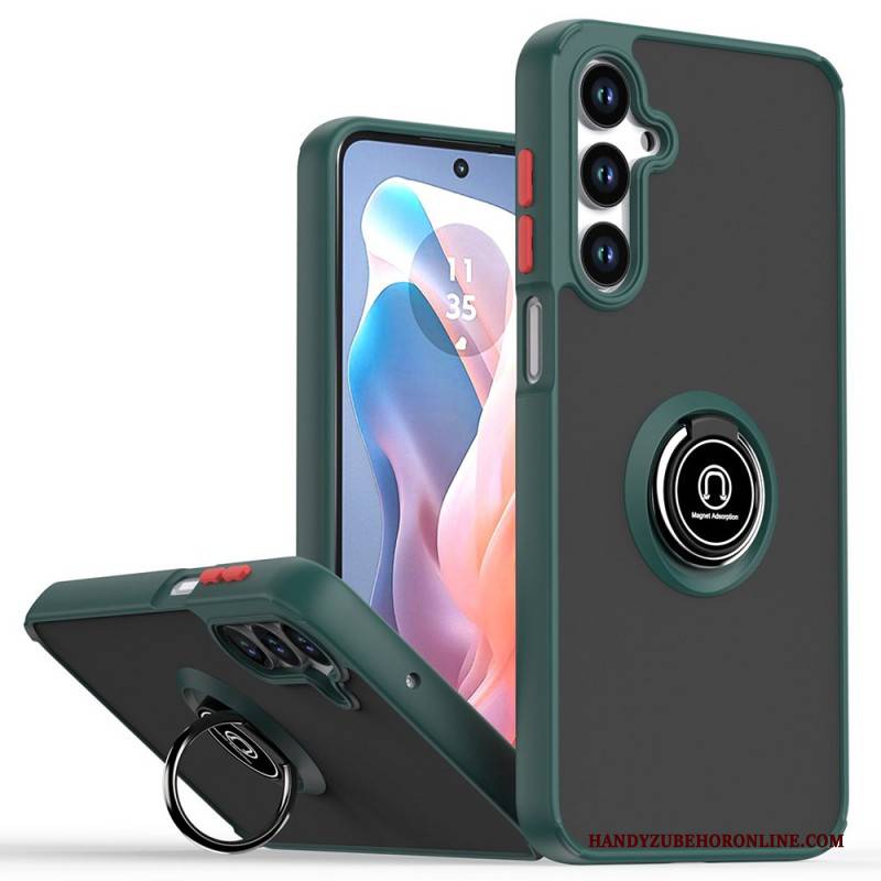 Hülle Für Samsung Galaxy S25 5g Zweifarbiger Ringhalter
