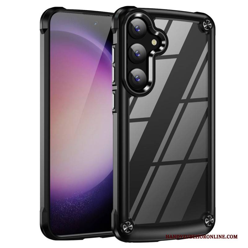 Hülle Für Samsung Galaxy S25 Plus 5g Transparente Hybrid-halterung