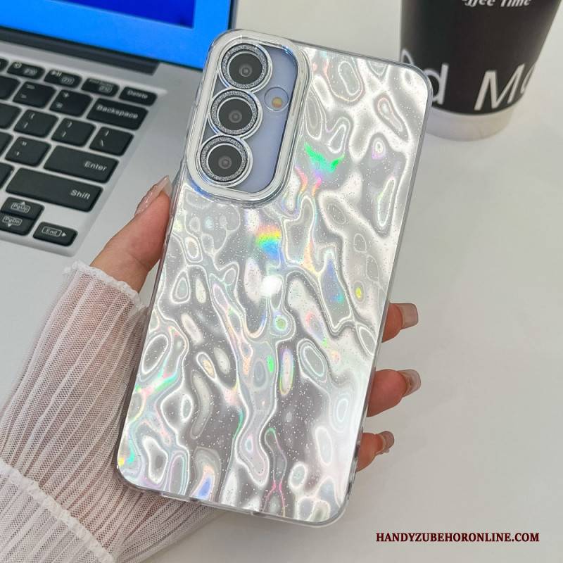 Hülle Für Samsung Galaxy S25 Plus 5g Variante Mit Metalleffekt Und Linse Protektor